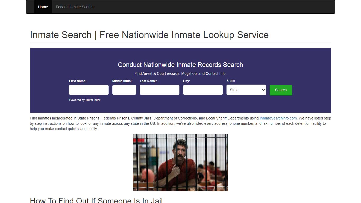 Wisconsin Inmate Search - WI Department of Corrections Inmate Locator